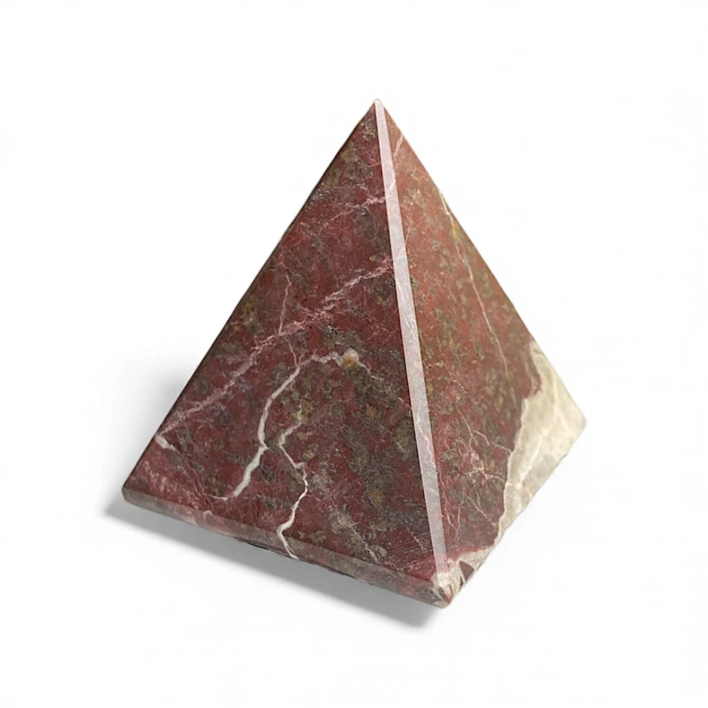 Červený Onyx pyramida 5 cm