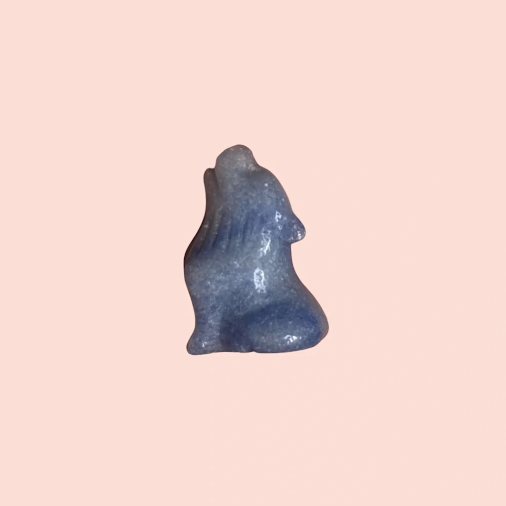 Modrý avanturín pejsek 2,5cm