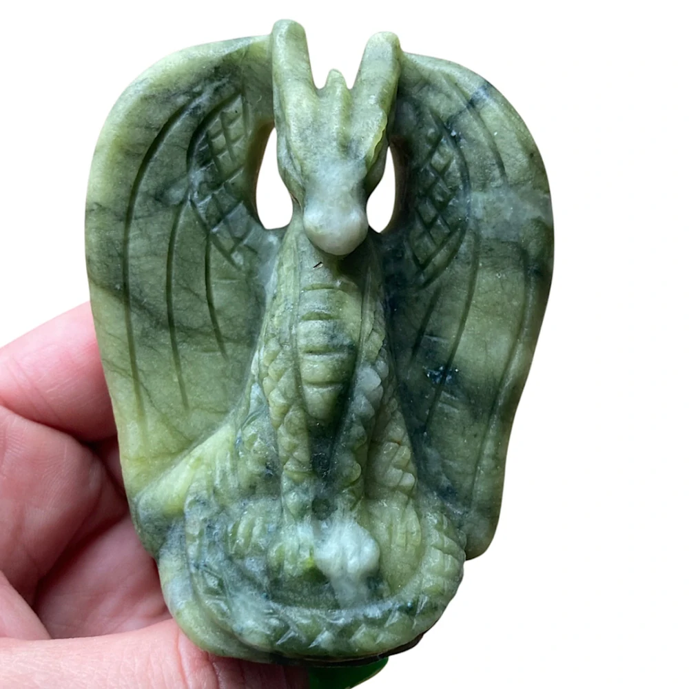 Jadeit Drak 7,5x5,5 cm