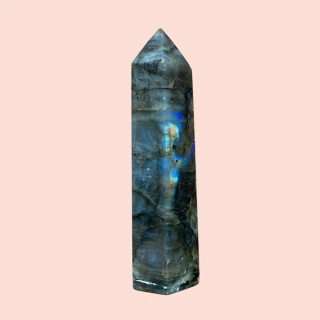 Labradorit Obelisk 8,5 cm
